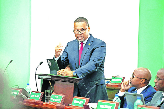Long Island MP Andre Rollins in House of Assembley on June, 11th 2026