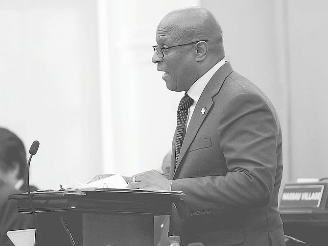 Opposition Leader Michael Pintard