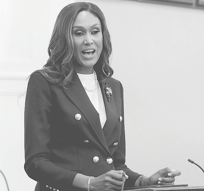 Seabreeze MP Leslie Miller speaks in the House of Assembly Wednesday, June 17th, 2026.