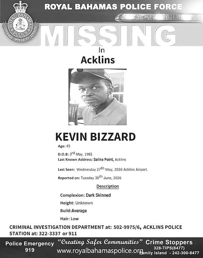 Kevin Bizzard missing person
