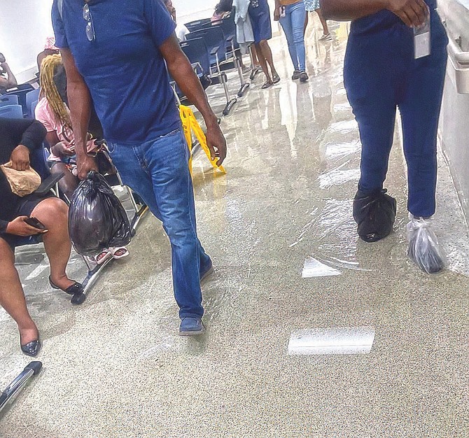 PMH experiences flooding during a heavy downpour July 26th 2026.