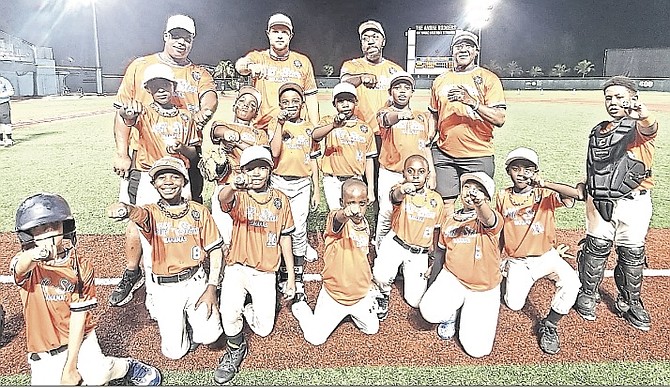 Team Orange completed an impressive run through the Bahamas Baseball Association's second annual All-Star Weekend at the Andre Rodgers National Baseball Stadium.
