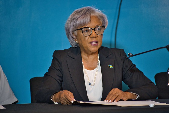 Social Services Minister Barbara Cartwright