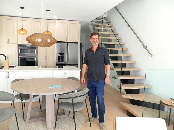 The Beach Residences at Taino Beach features town homes being built by developer Hanno Strack.
Photo:Barbara Walkin/Barefoot Marketing