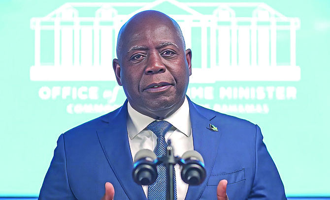 Prime Minister Philip ‘Brave’ Davis during his address to the nation August 17th, 2026.
