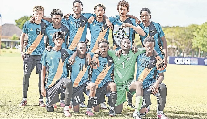 The Bahamas Under-14 boys suffered their first loss of the Caribbean Football Union (CFU) U14 Boys Challenge Series, falling 1-0 to Guyana in Punta Cana, Dominican Republic.