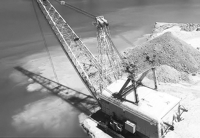 CRANE at work at Bahama Rock in Grand Bahama.