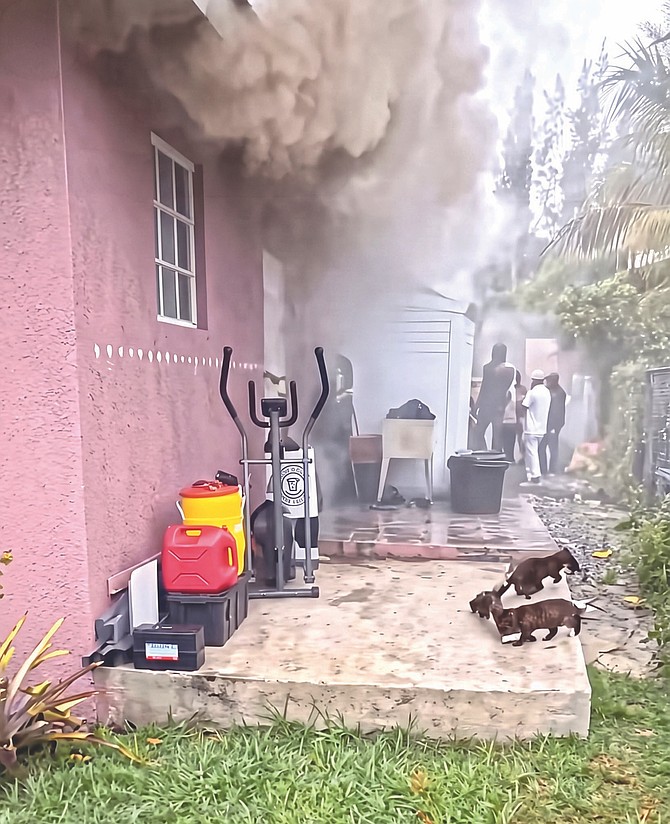 A GROUP of men risked their safety to rescue an elderly man trapped inside a burning Stapledon Gardens home on Monday, with one rescuer describing the experience as “wonderful”.