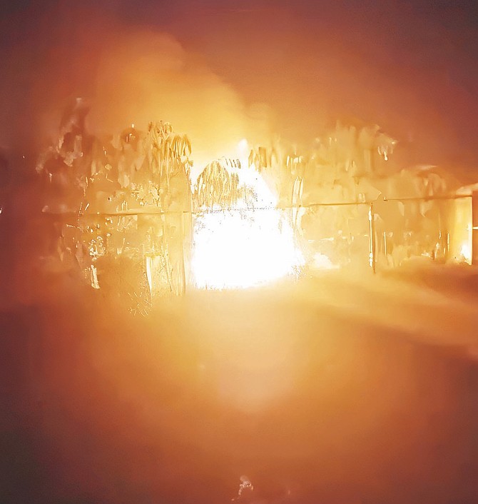 SCREEN capture of fire at the BPL Blue Hills substation September 22nd 2026.