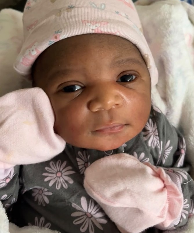 A’LORA, daughter of Neisha Nicolas.