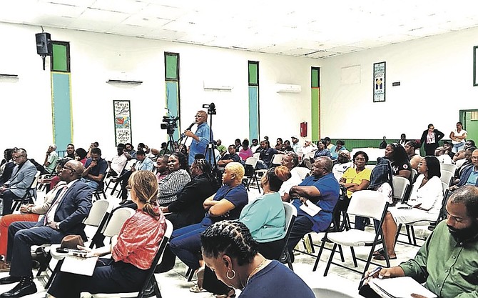 The Ministry of Housing and Land Reform held a public consultation on the Sustainable Housing Opportunities for Urban Transformation (SHOUT) Programme on Wednesday evening at the Pro-Cathedral of Christ the King.