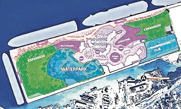 Site plan for Billy Cay