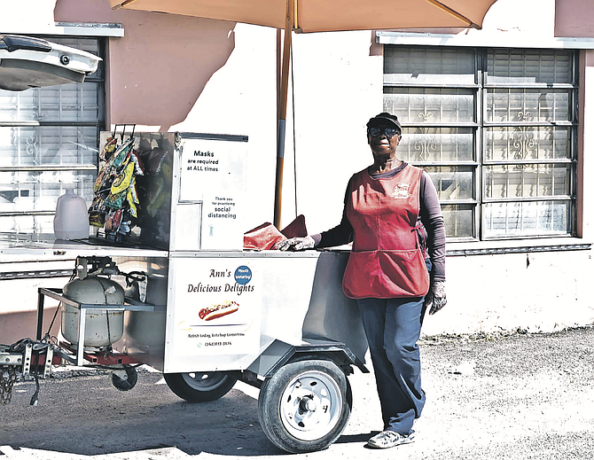 PROPIETOR of Anne’s Hotdogs talks about her past as a PHA employee, and her experience in working her retirement job selling hotdogs in Fox hHill by St Paul’s church on October 21, 2026