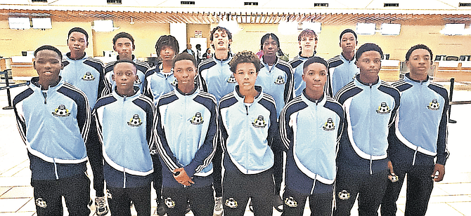 GO TEAM BAHAMAS! Our under-15 boys national soccer team at the FIFA Under-15 World Cup and Festival in Baku.