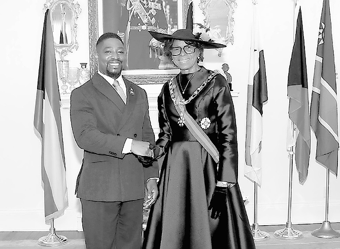 Barry Griffin was appointed as The Bahamas’ ambassador-at-large for trade and global markets on October 19, 2026, in ceremonies conducted by Dame Cynthia Pratt, the Governor General, at Government House