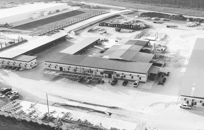 THE GOLD Rock yard located near the airport in Grand Bahama.